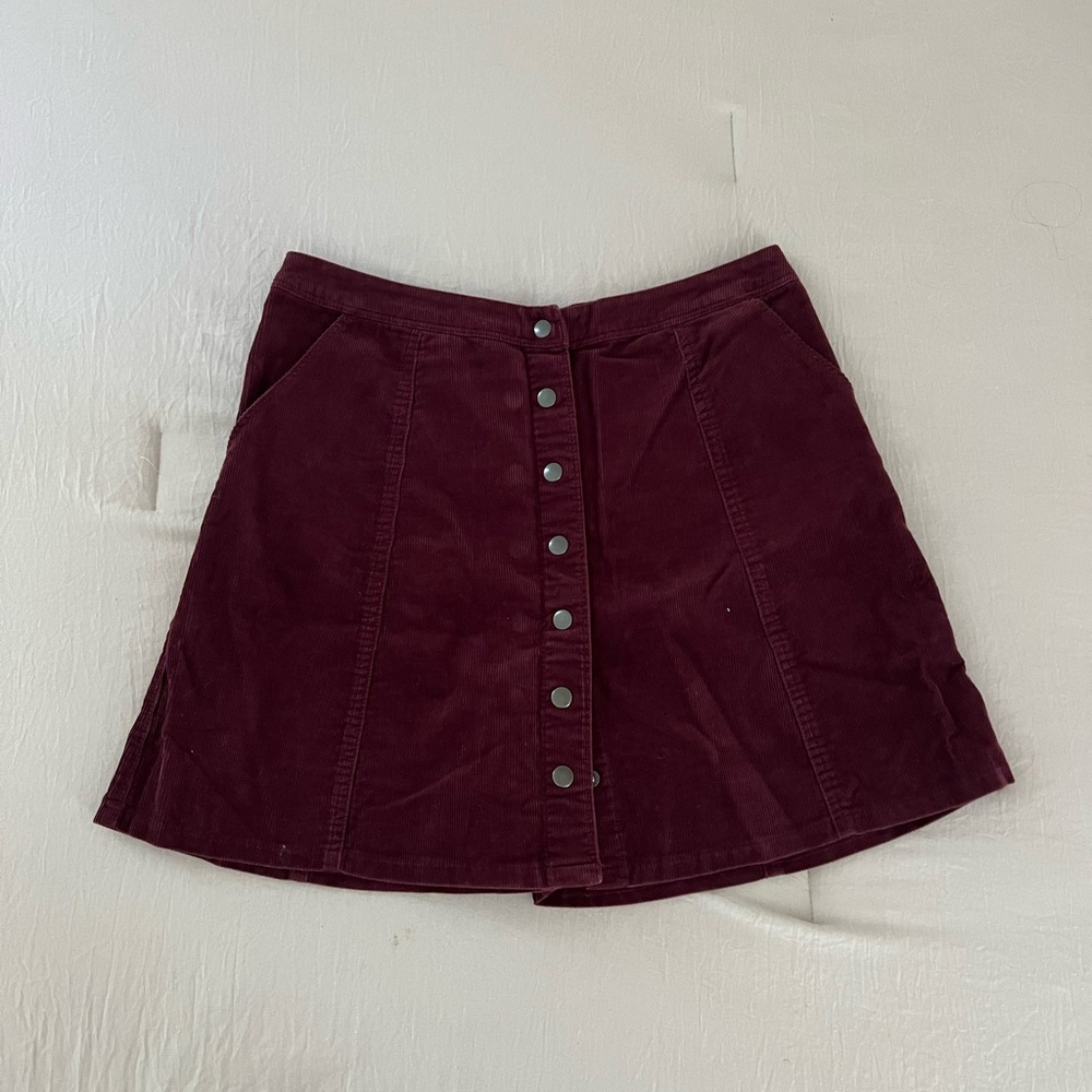 Abercrombie & Fitch Corduroy Skirt
